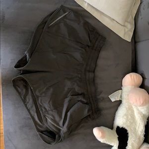 Lululemon grey hotty hot 2inch shorts